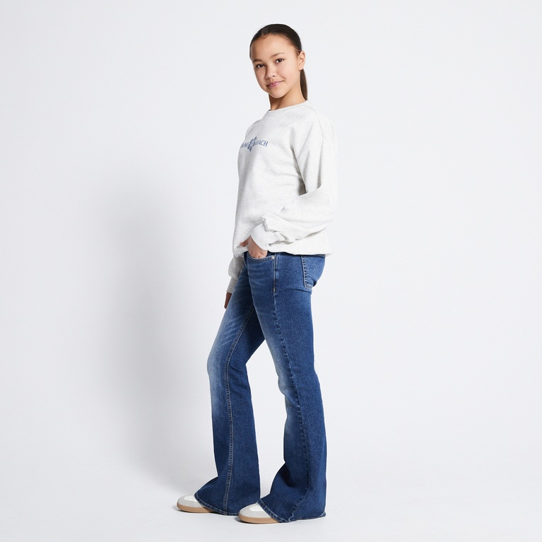 Printed sweatshirt "Vilma" Grey Melange 8